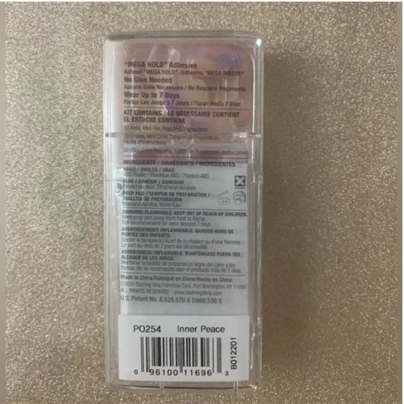 Dashing Diva Magic Press on Nails -- Inner Peace - Short nwt - Picture 4 of 4